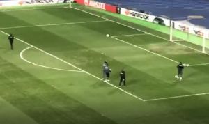 Η προθέρμανση του Ολυμπιακού και της Ντιναμό