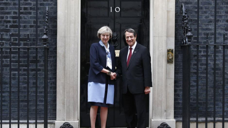 Τηλεφωνική επικοινωνία Αναστασιάδη-Μέι με φόντο το Brexit