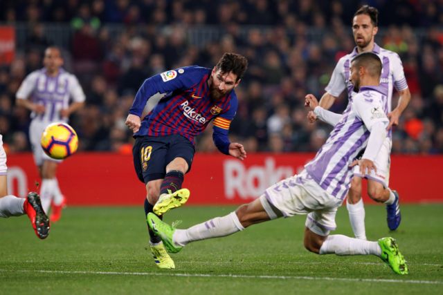 Δύσκολη νίκη με Βαγιαδολίδ η Μπαρτσελόνα