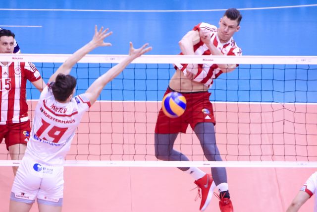 Ο Ολυμπιακός προκρίθηκε στα ημιτελικά του CEV Cup