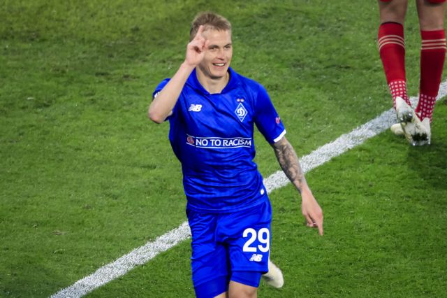 Το γκολ της ισοφάρισης (1-1) που πέτυχε η Ντιναμό Κιέβου στο Φάληρο