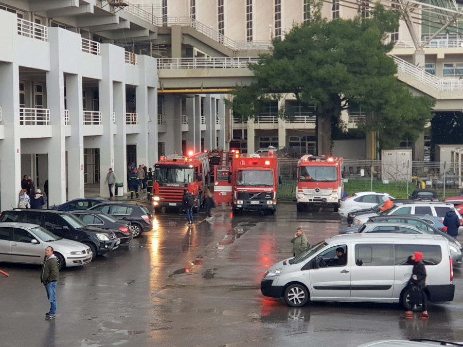 Αναστάτωση στους χειμερινούς αγώνες παμπαίδων/παγκορασίδων λόγω πυρκαγιάς στο ΟΑΚΑ