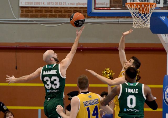 Ο Παναθηναϊκός «πέρασε» εύκολα από το Λαύριο