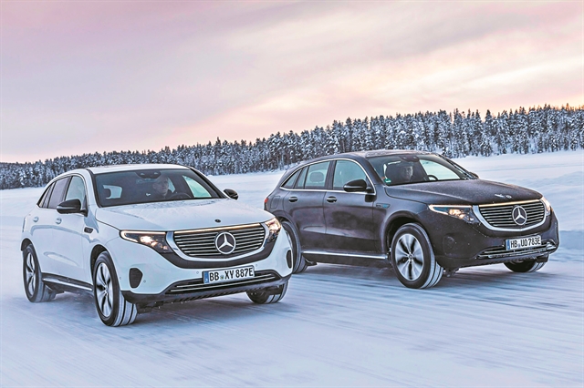 Στους -35 βαθμούς Κελσίου δοκιμάζεται η νέα Mercedes-Benz EQC