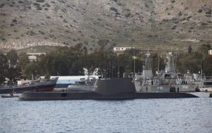 Πυρκαγιά στον Ναύσταθμο Σαλαμίνας