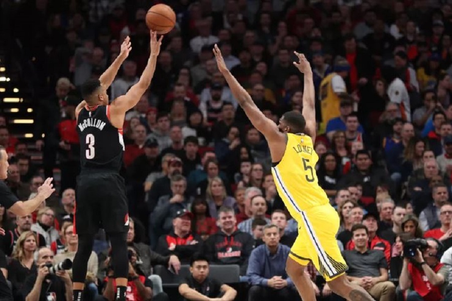 «Χατσούκι» των Μπλέιζερς στους Γουόριορς, στοπ σε Ρόκετς από Τίμπεργουλβς, νίκη για Ράπτορς