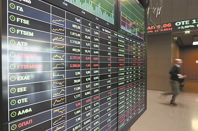 Δεν κράτησε τα αρχικά του κέρδη το Χρηματιστήριο