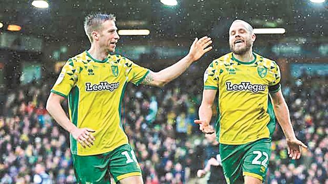 Μόνη πρώτη η Νόριτς