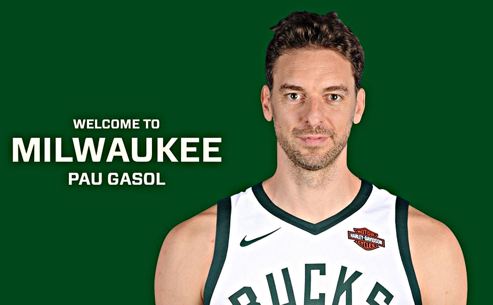 Συμπαίκτης του Αντετοκούνμπο και επίσημα ο Πάου Γκασόλ