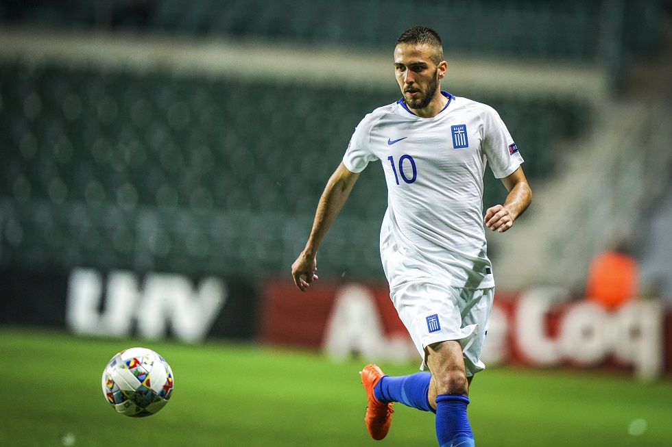 Σουτ στην κίνηση από τον Φορτούνη και 1-0 η Εθνική