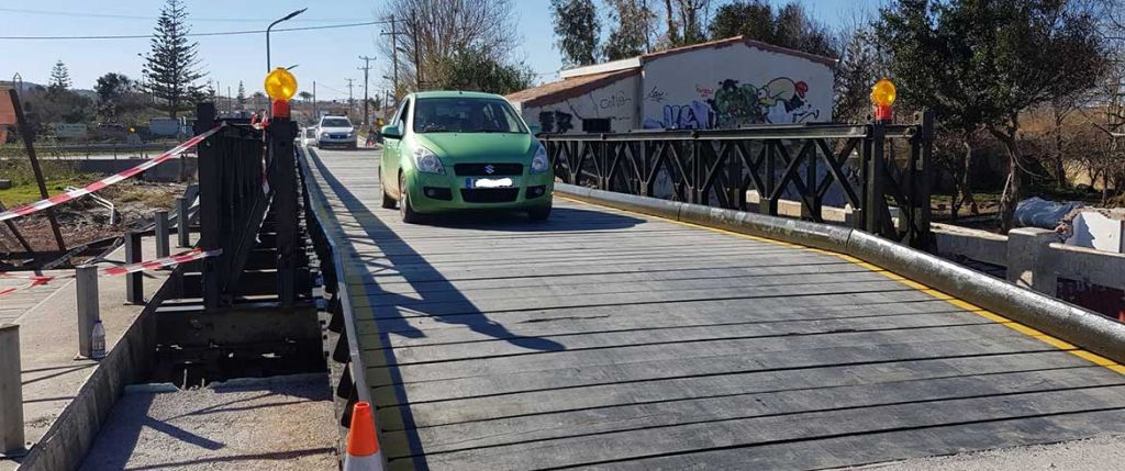 Κρήτη: Στην κυκλοφορία η γέφυρα στον Πλατανιά
