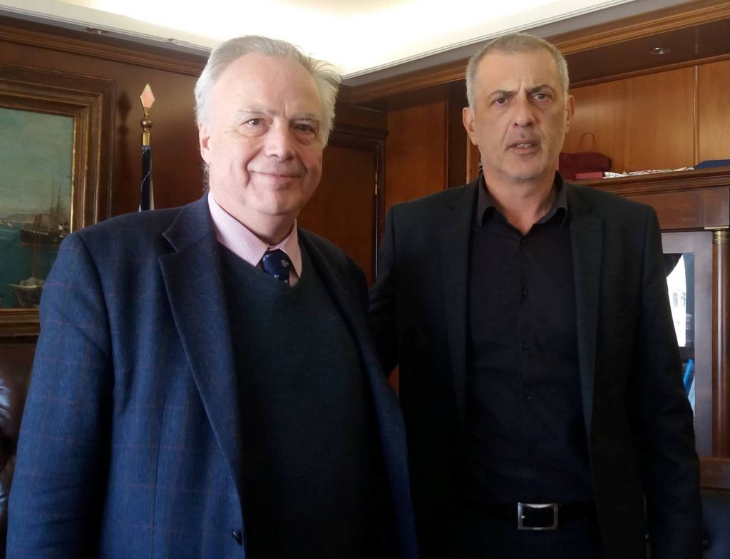 O κ. Θεόδωρος Κόντες της Ένωσης Εφοπλιστών Κρουαζιεροπλοίων στον «Πειραιά Νικητή»