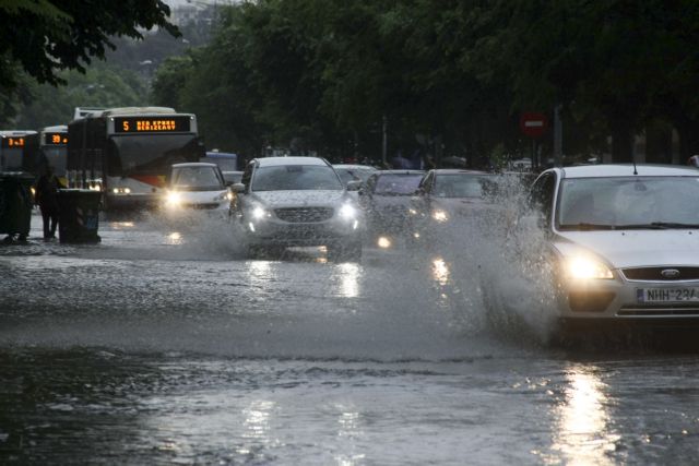 Εκτακτο δελτίο καιρού: Ερχονται καταιγίδες και χαλαζοπτώσεις
