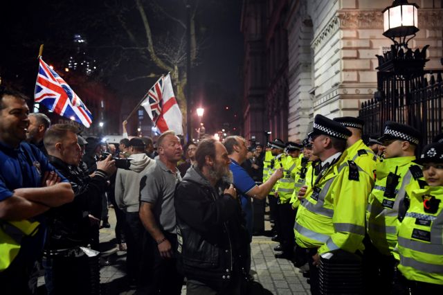 Brexit : Επεισόδια και συλλήψεις στο κέντρο του Λονδίνου