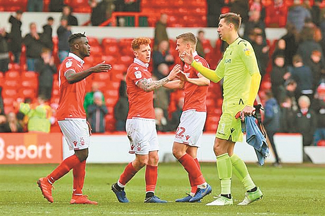 Σε τροχιά ανόδου η Νότιγχαμ Φόρεστ