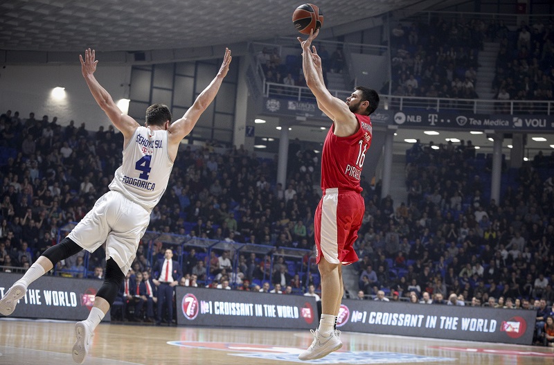 Μπουντούτσνοστ – Ολυμπιακός: Ενταση και ξύλο στις εξέδρες