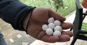 Λάρισα: Χαλαζόπτωση και καταστροφή σε καλλιέργειες