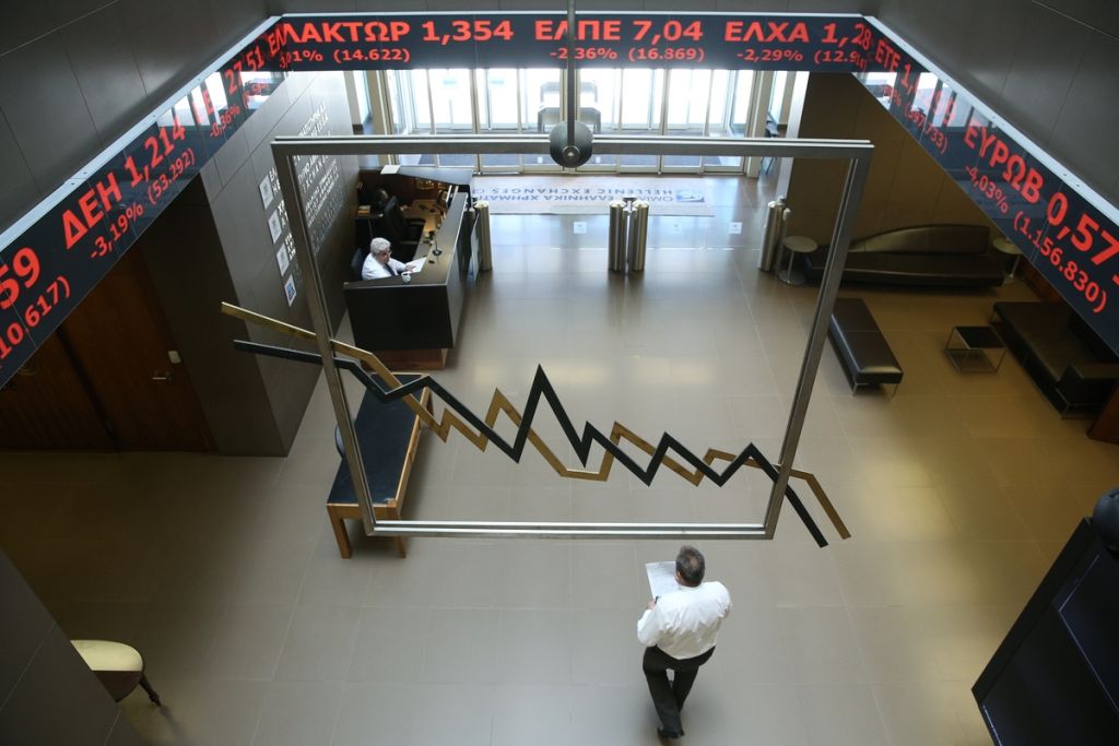 Νευρικότητα στο Χρηματιστήριο Αθηνών