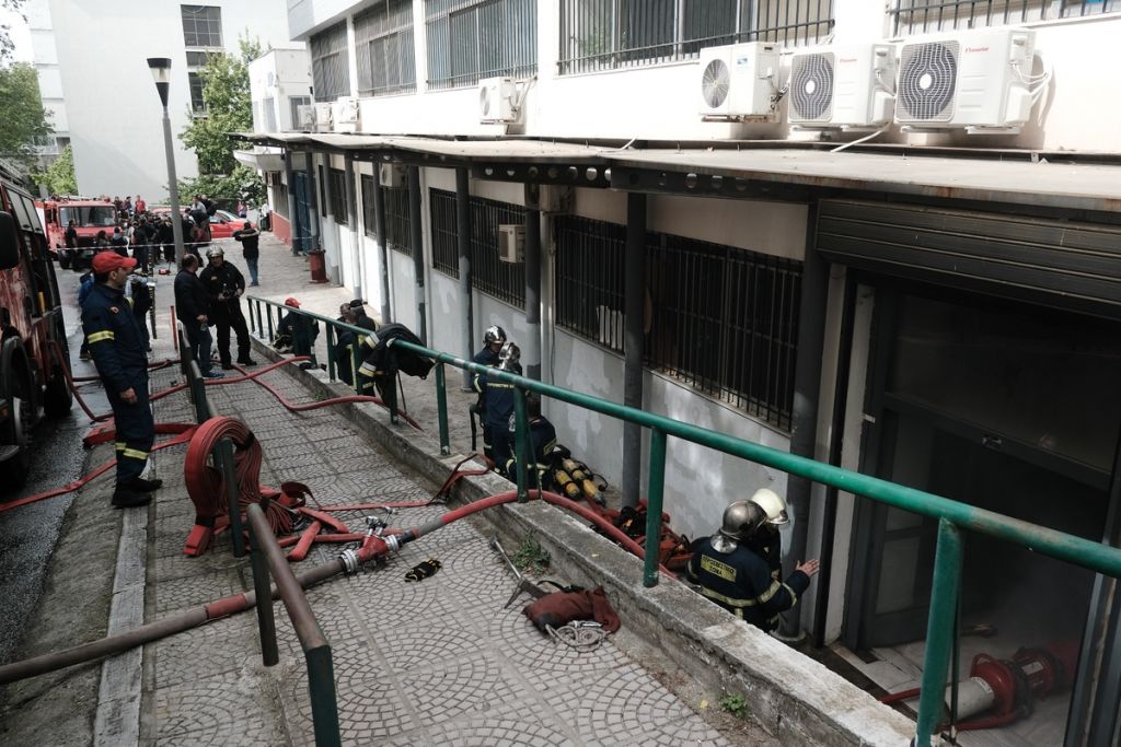 Υπό έλεγχο τέθηκε η πυρκαγιά στο ΑΠΘ