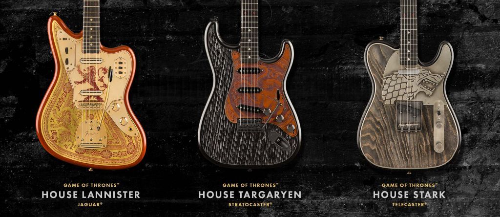Game of Thrones: Τρεις νέες κιθάρες από τη Fender