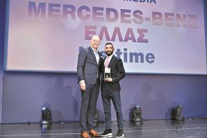 Δύο βραβεία για τη Mercedes-Benz Eλλάς