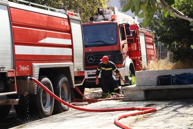 Υπό έλεγχο η φωτιά στο εργοστάσιο ζαχαροπλαστικής στο Σιδηρόκαστρο Σερρών