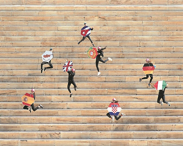 Οι χαρταετοί της παγκόσμιας γυμναστικής