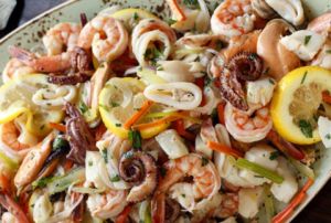 Σαλάτα θαλασσινών