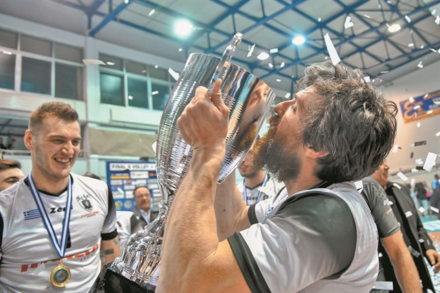 Κυπελλούχος στο βόλεϊ ο ΠΑΟΚ