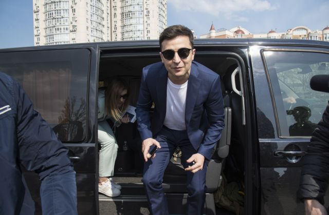 Ουκρανία:  Νικητής των προεδρικών εκλογών ο Ζελένσκι βάσει των exit polls
