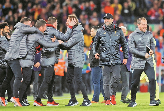 Οι γίγαντες του Γιούργκεν Κλοπ