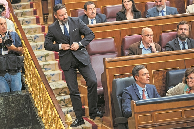 SOS, η Ακροδεξιά καραδοκεί στην Ισπανία