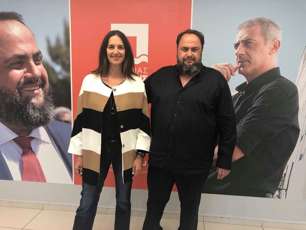 Yποψήφια με τον συνδυασμό «Πειραιάς Νικητής» η Νόνη Δούνια