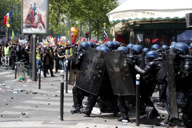 Παρίσι: Σοβαρά επεισόδια μεταξύ αστυνομίας και Black Blocs