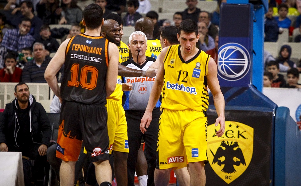 Basket League : Οι αριθμοί του ημιτελικού ΑΕΚ – Προμηθέας