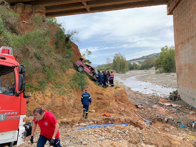 Θανατηφόρο τροχαίο στα Χανιά – Αυτοκίνητο έπεσε από γέφυρα