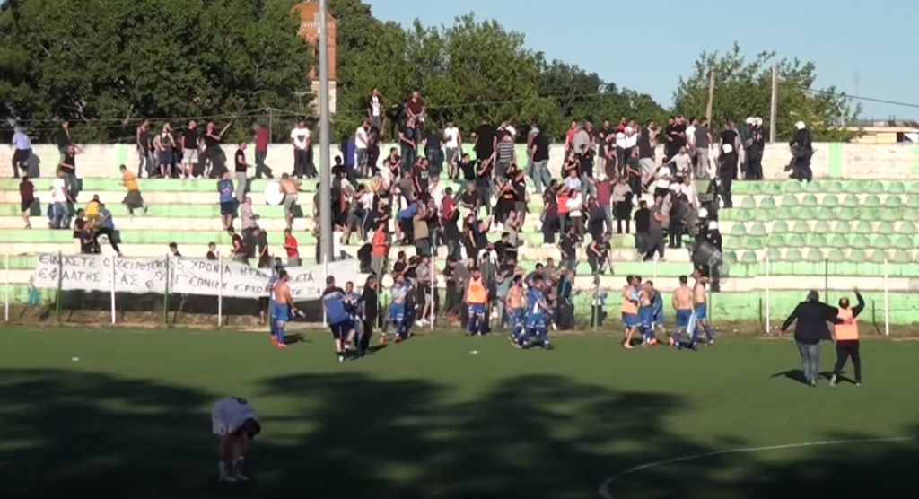 Επεισόδια σε αγώνα τοπικού πρωταθλήματος: Εξι αστυνομικοί στο νοσοκομείο