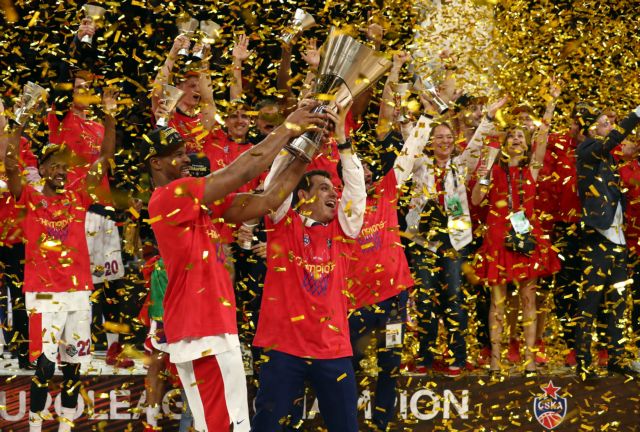 Η ΤΣΣΚΑ του Ιτούδη ξανά στην κορυφή της Ευρώπης