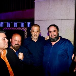 Ο Βαγγέλης Μαρινάκης στο Street Party στην Τρούμπα