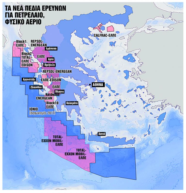 Γεωτρήσεις μετά το 2022 για τα κοιτάσματα υδρογονανθράκων της Κρήτης