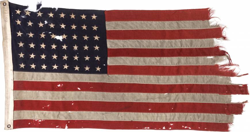Δημοπρατείται η πρώτη αμερικανική σημαία της Απόβασης στη Νορμανδία