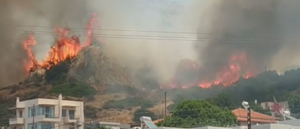 Υπό έλεγχο η φωτιά στο Λαγονήσι – Προσαγωγή ενός ατόμο