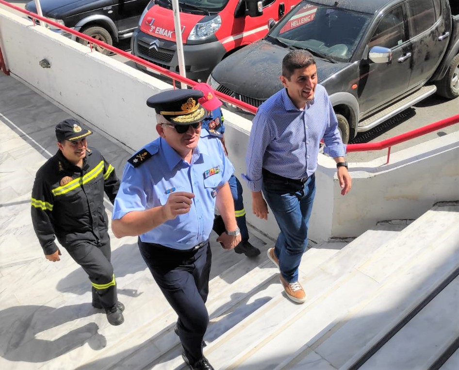 Με στελέχη της ΕΜΑΚ συναντήθηκε ο Λευτέρης Αυγενάκης