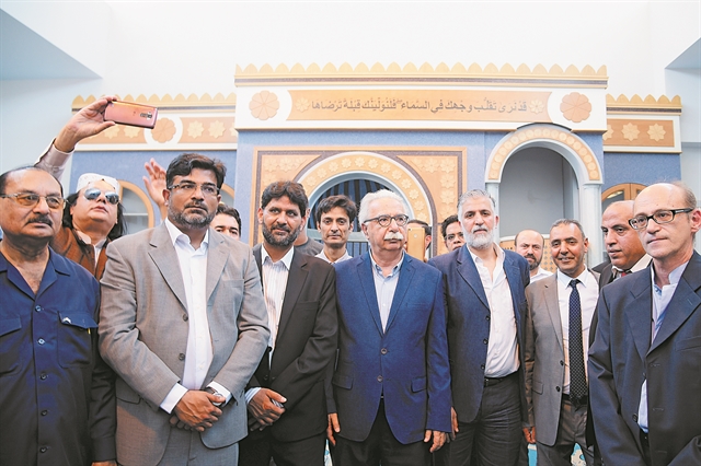 Εγκαίνια στο… κλειστό τζαμί του Βοτανικού