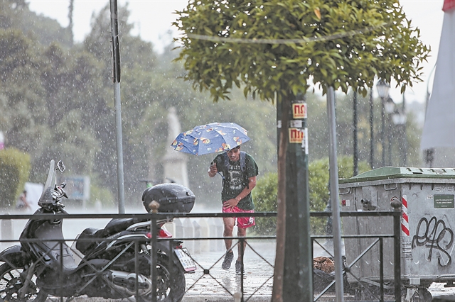 Καταιγίδες με 40άρια σε αρκετές περιοχές