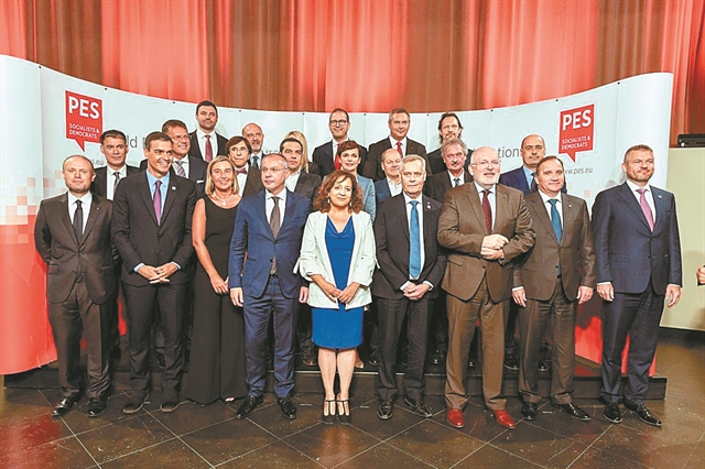 Τελευταία φωτογραφία Τσίπρα και στους Ευρωσοσιαλιστές