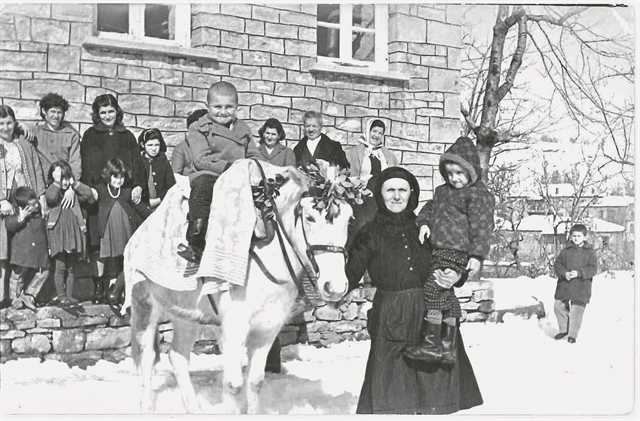 Χειμωνιάτικο πεζούλι