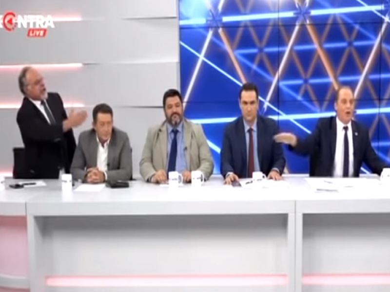 Αγριος καβγάς on air Βελόπουλου με τον δημοσιογράφο Θ. Λυρτσογιάννη