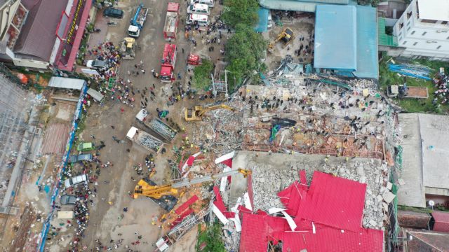 Καμπότζη: Στους 17 οι νεκροί από κατάρρευση κτιρίου