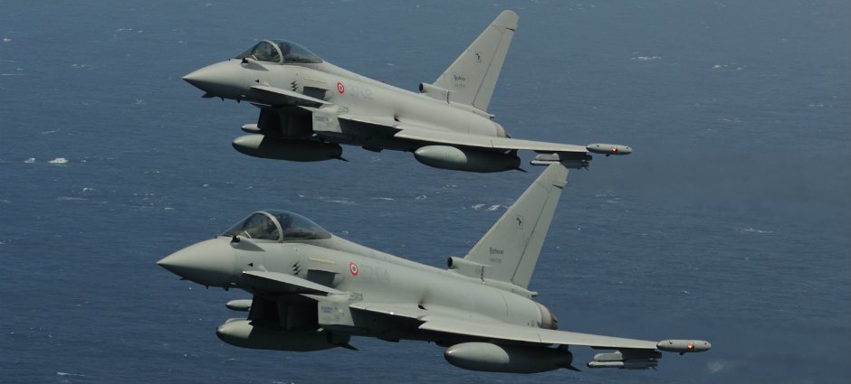 Σύγκρουση μαχητικών Eurofighter στη Γερμανία